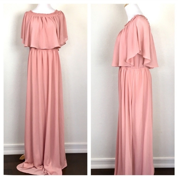 Show Me Your Mumu - Hacienda Maxi Dress - Rosebud Chiffon - Size XXXL/3X - Picture 8 of 15